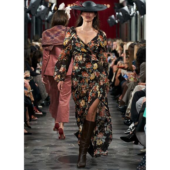 Veronica‎ Beard Avani Floral-Print Dress Size 0 - Picture 7 of 11